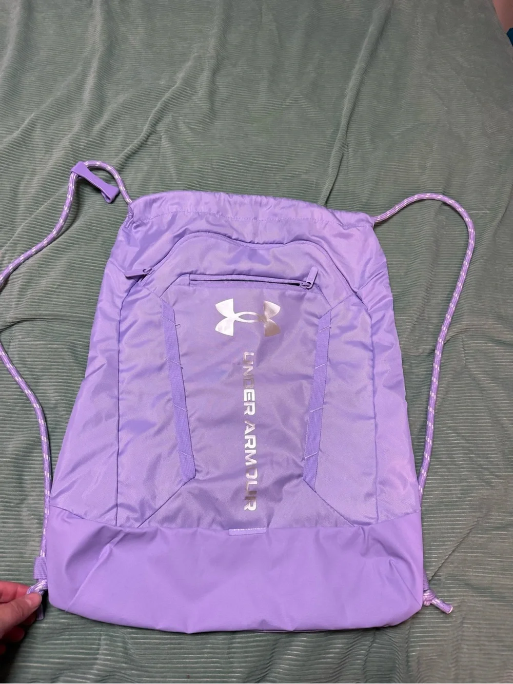 Under Armour Purple Drawstring Gym Sack